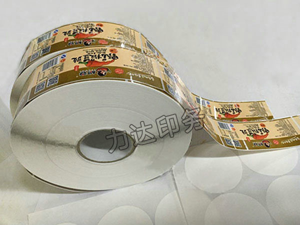 銅版紙食品標簽